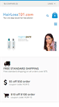 Mobile Screenshot of hairloss101.com